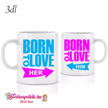 Egyedi gyártású Páros bögre