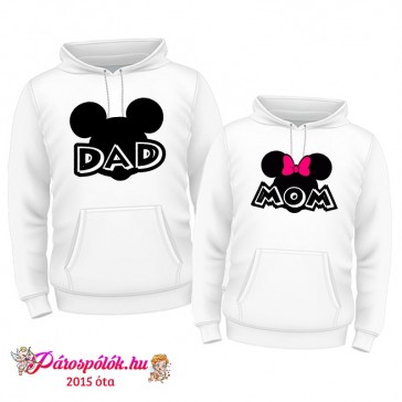 Egyedi gyártású Páros kapucnis kenguruzsebes pulóverek