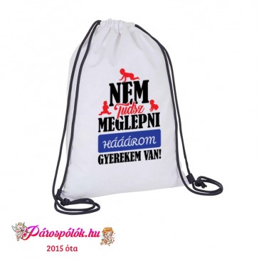 Egyedi gyártású Tornazsák