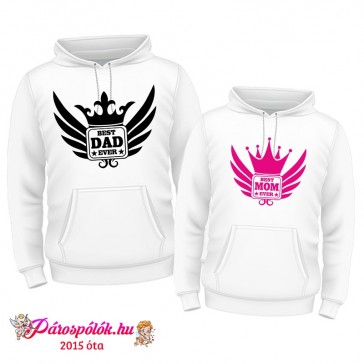 Egyedi gyártású Páros kapucnis kenguruzsebes pulóverek