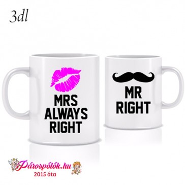 Egyedi gyártású Páros bögre