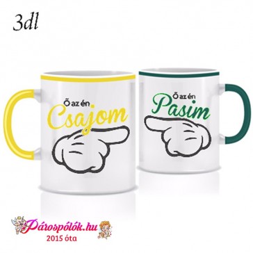 Egyedi gyártású Páros bögre